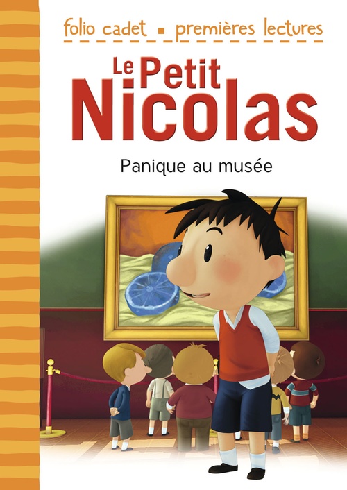 Couverture ebook de Le Petit Nicolas (Tome 10) - Panique au musée, de Emmanuelle Lepetit