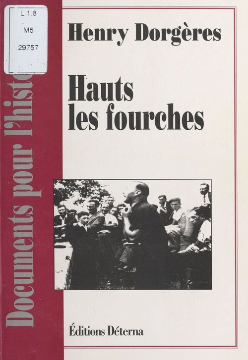 Couverture ebook de Haut les fourches, de Henry Dorgeres