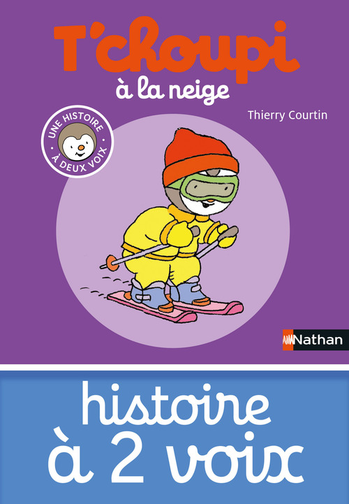 ebook cover of T'choupi à la neige-EFL3, by Thierry Courtin