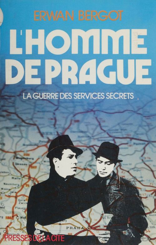 Couverture ebook de L'Homme de Prague, de Erwan Bergot