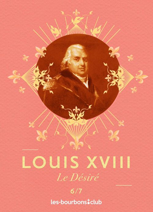 Couverture ebook de Louis XVIII, de Desiree Royale
