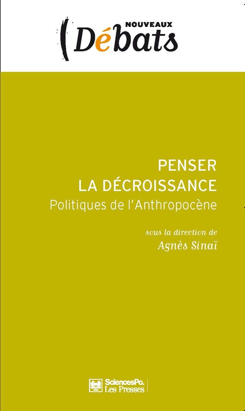 ebook cover of Penser la décroissance, by Agnès Sinaï