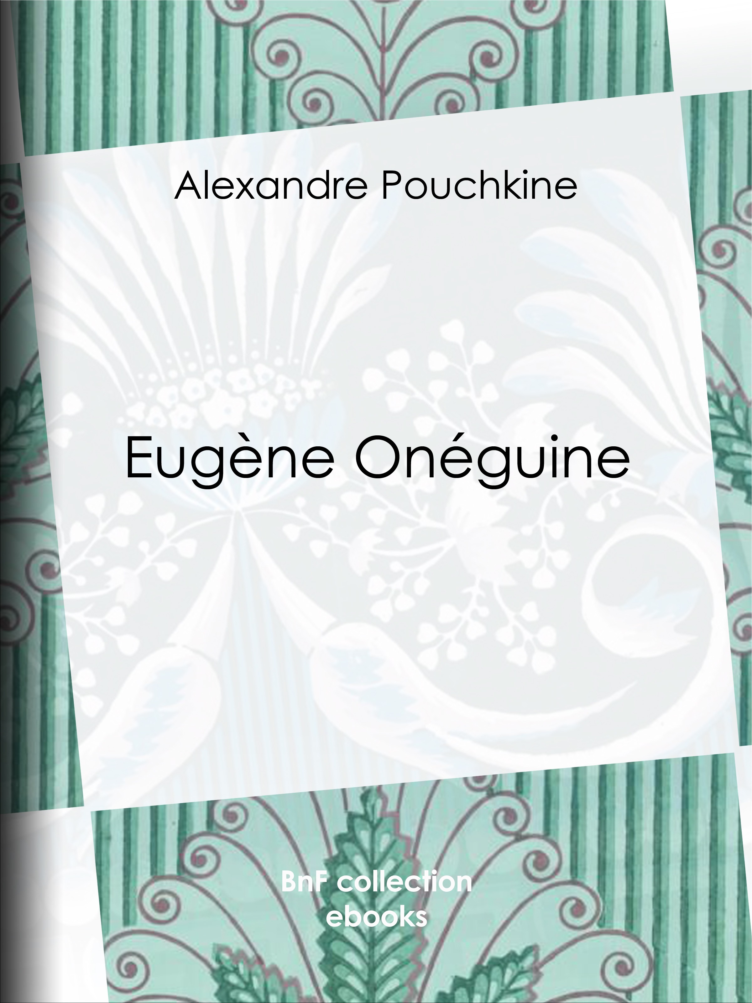 ebook cover of Eugène Onéguine, by Paul Beesau, Alexandre Pouchkine