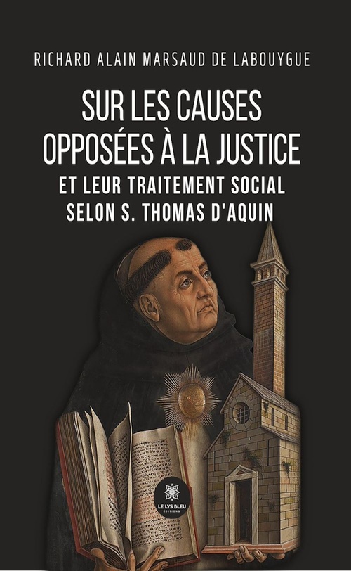 ebook cover of Sur les causes opposées à la justice et leur traitement social selon S. Thomas d'Aquin, by Richard Alain Marsaud De Labouygue