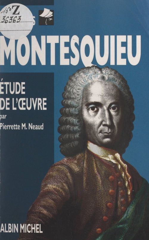 Couverture ebook de Montesquieu, de Pierrette M. Neaud