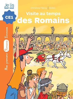 ebook cover of La pierre du temps - Visite au temps des Romains, by Christine Palluy
