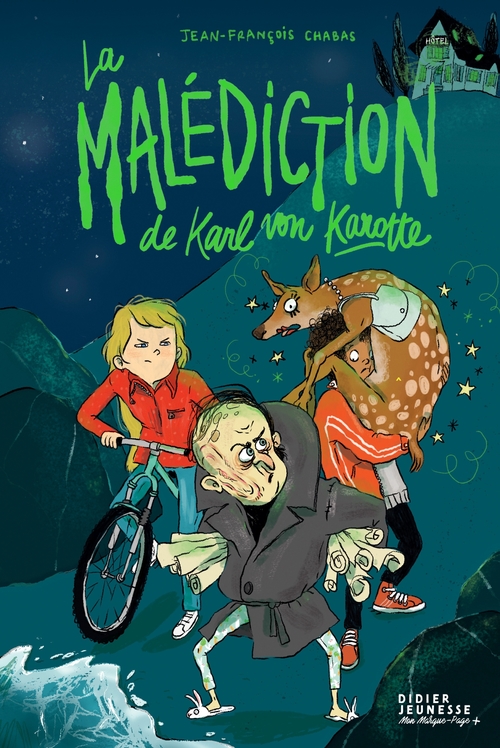 Couverture ebook de La Malédiction de Karl von Karotte, de Jean-Francois Chabas