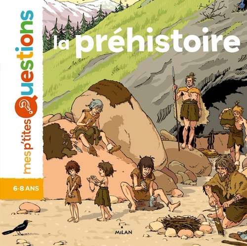 ebook cover of La préhistoire, by Natacha Scheidhauer-Fradin