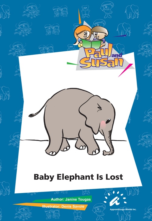 ebook cover of Baby Elephant is Lost, by Janine Tougas