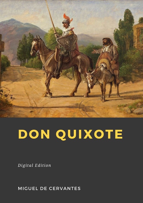 ebook cover of Don Quixote, by Miguel De Cervantes Saavedra