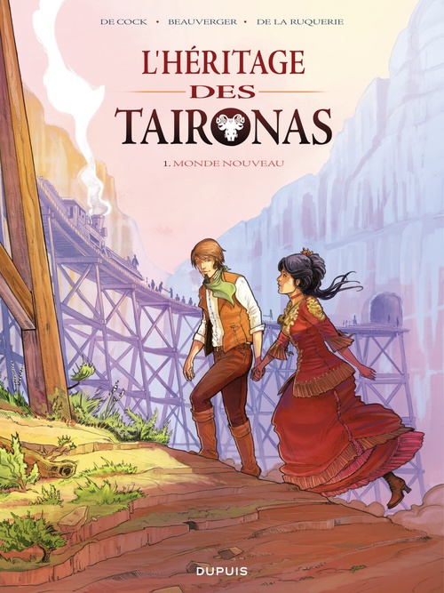 Couverture ebook de L'héritage des Taïronas - Tome 1 - Monde nouveau, de Stéphane Beauverger, Elvire De cock, François de La ruquerie