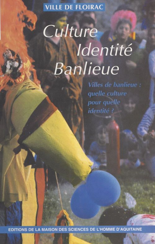 ebook cover of Culture, identité, banlieue : villes de banlieue, quelle culture pour quelle identité ?, by Darriet