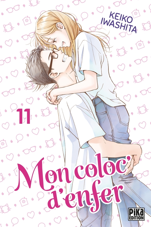 Couverture ebook de Mon coloc' d'enfer T11, de Keiko Iwashita