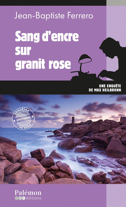 ebook cover of Sang d'encre sur granit rose, by Jean-Baptiste Ferrero