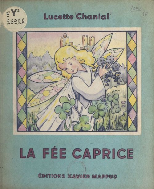 Couverture ebook de La fée Caprice, de Lucette Chanial