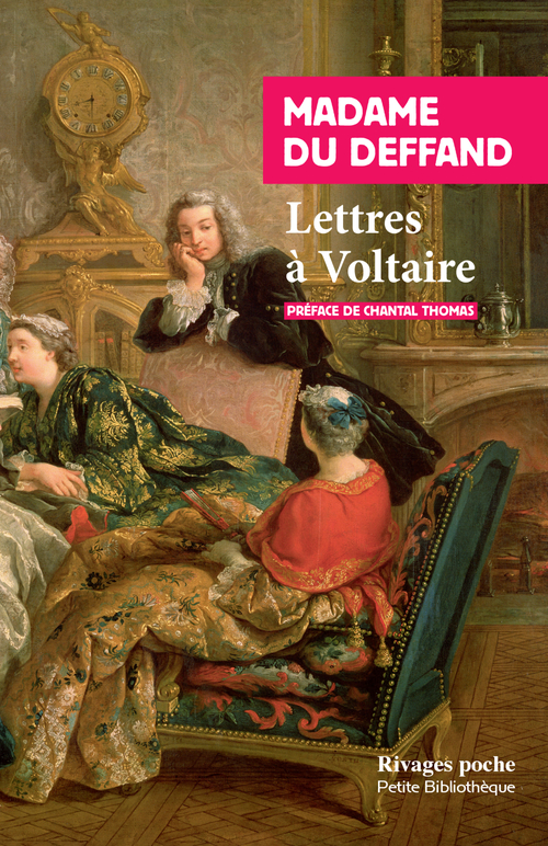 Couverture ebook de Lettres à Voltaire, de Madame du Deffand