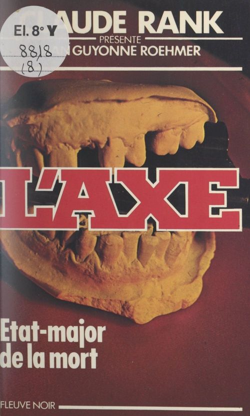 Couverture ebook de État-major de la mort contre l'Axe, de Claude Rank