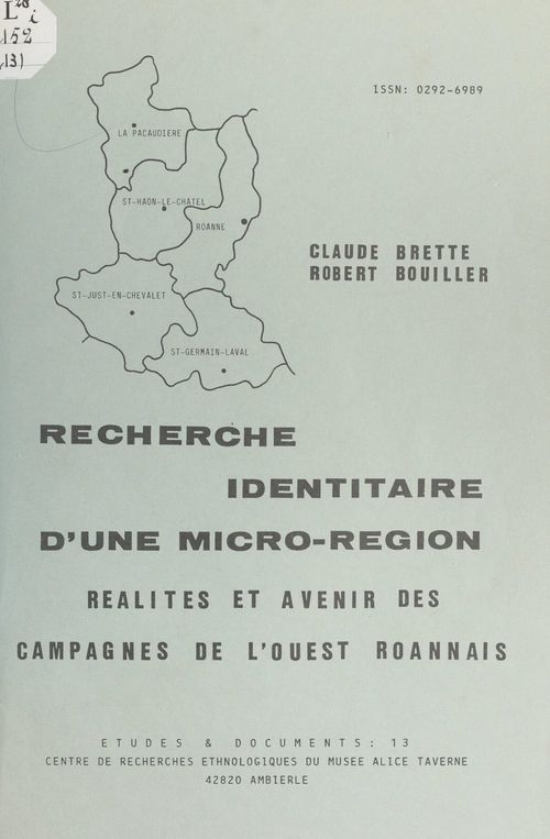 ebook cover of Recherche identitaire d'une micro-région, by Robert Bouiller, Claude Brette