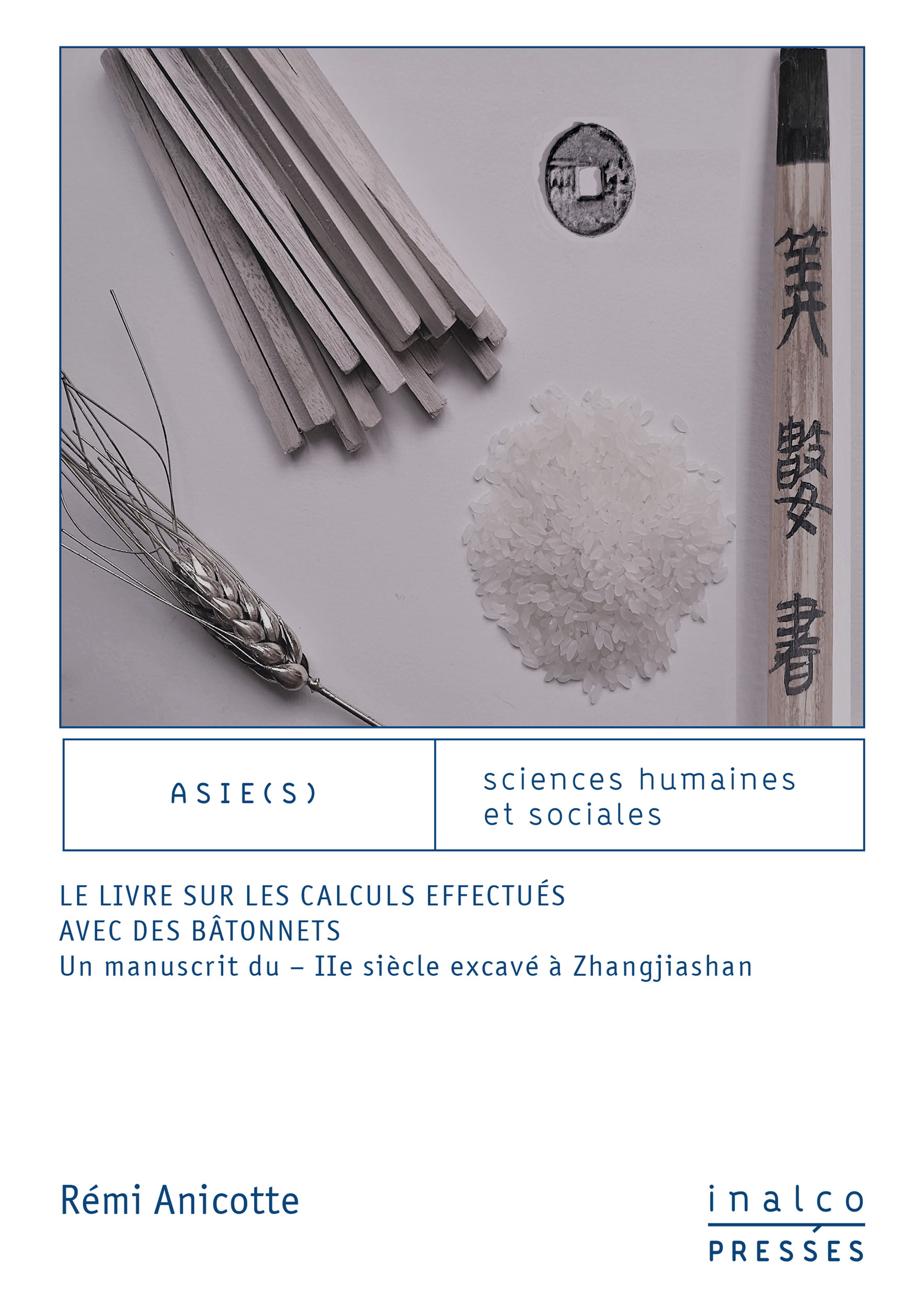 Couverture ebook de Le livre sur les calculs effectués avec des bâtonnets, de Rémi Anicotte