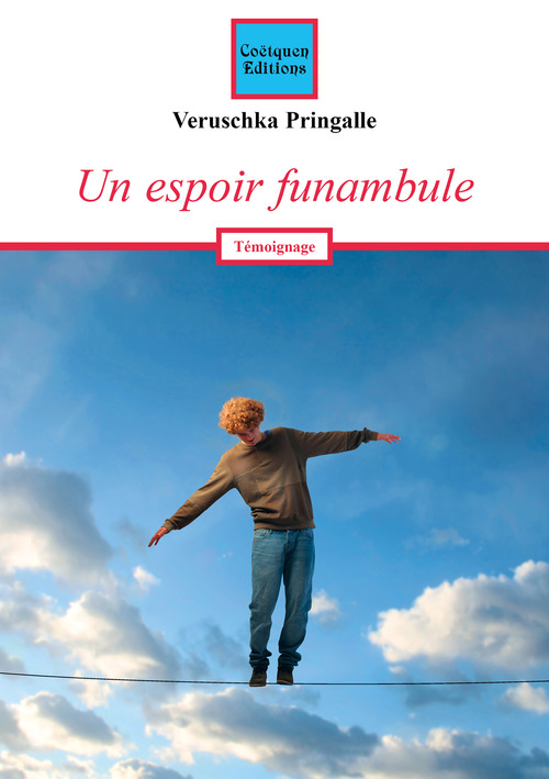 Couverture ebook de Un espoir funambule, de Veruschka Pringalle
