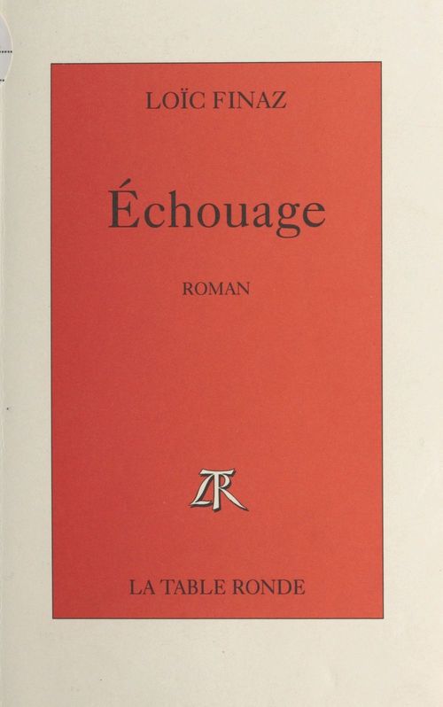Couverture ebook de Échouage, de Loïc Finaz