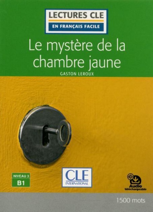 Couverture ebook de Le mystère de la chambre jaune, de Gaston Leroux