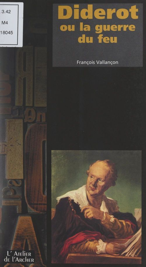 ebook cover of Diderot, by Francois Vallancon