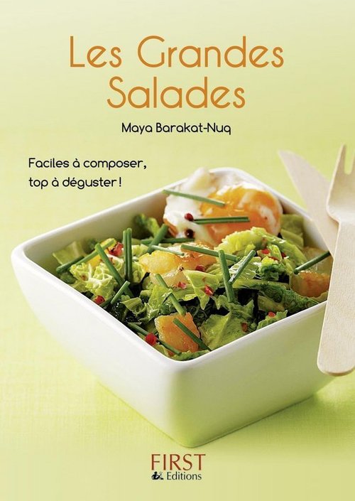Couverture ebook de Le petit livre de les grandes salades, de Maya Barakat-Nuq