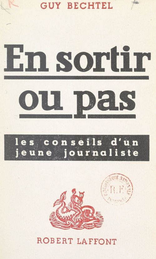 ebook cover of En sortir ou pas, by Guy Bechtel