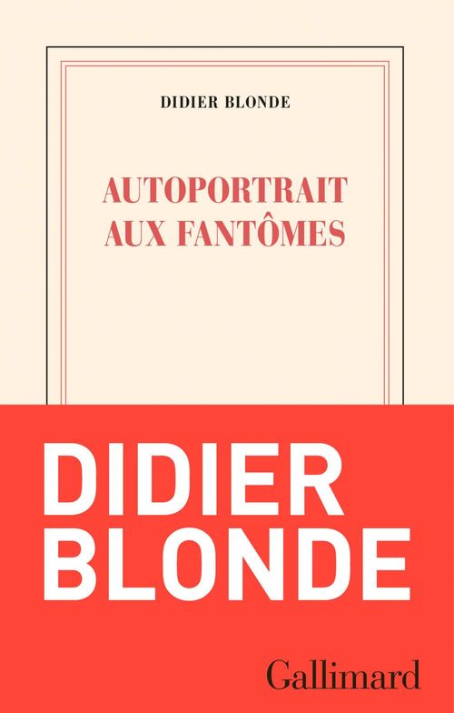 ebook cover of Autoportrait aux fantômes, by Didier Blonde