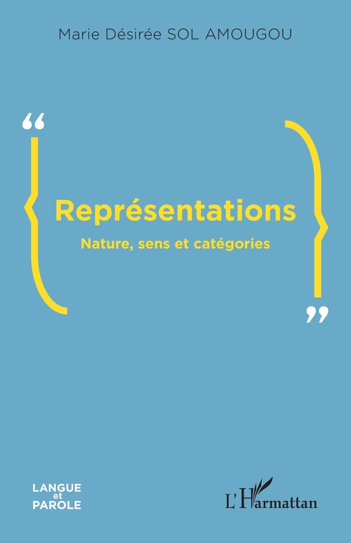 ebook cover of Représentations, by Marie Désirée Sol Amougou