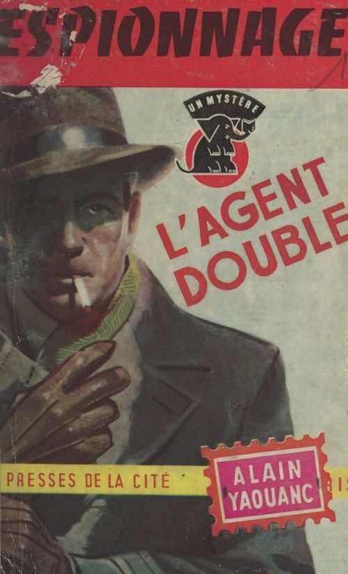 Couverture ebook de L'agent double, de Alain Yaouanc