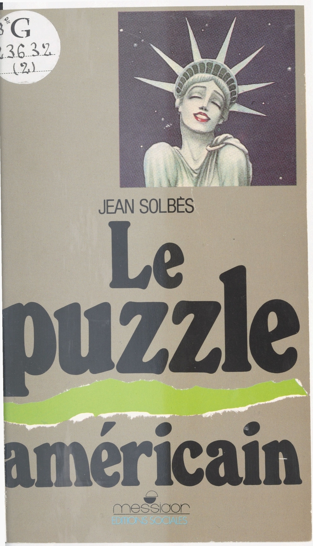 ebook cover of Le Puzzle américain, by Jean Solbes