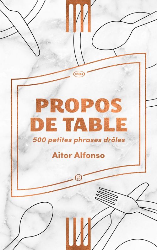 ebook cover of Propos de table, by Aitor ALFONSO