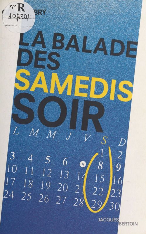 ebook cover of La balade des samedis soirs, by Odile Ambry