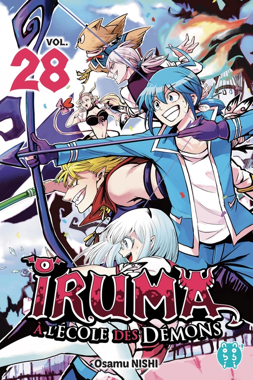 ebook cover of Iruma à l'école des démons T28, by Osamu Nishi