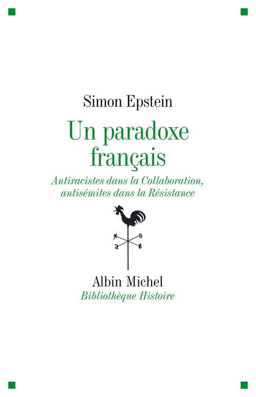Couverture ebook de Un paradoxe français, de Simon Epstein