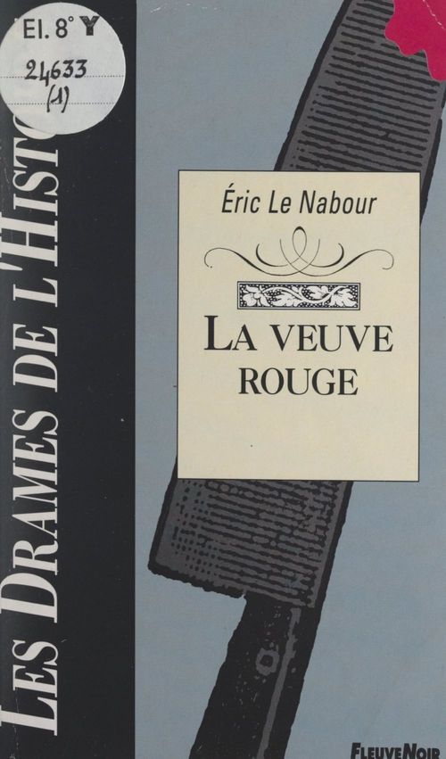 ebook cover of La veuve rouge, by Eric Le nabour