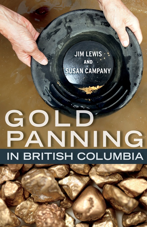 ebook cover of Gold Panning in British Columbia, by Jim Lewis, Susan Campany