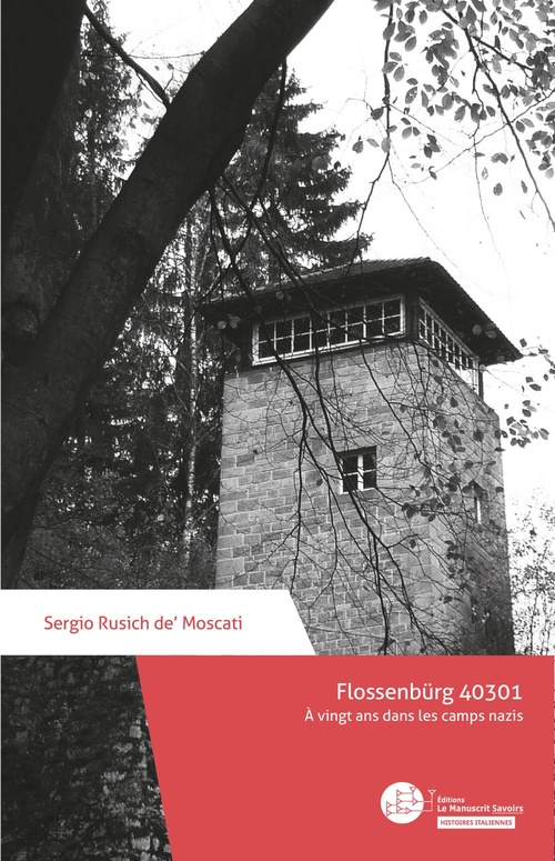 ebook cover of Flossenbürg 40301, by Sergio Rusich De' Moscati