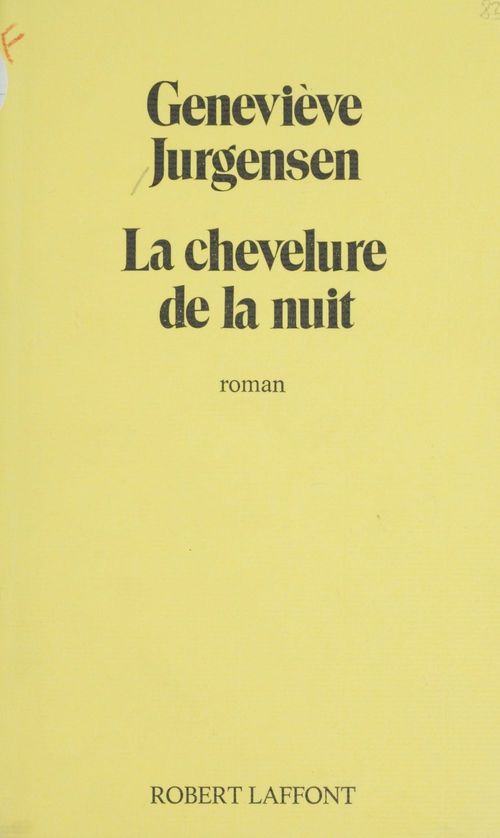 ebook cover of La Chevelure de la nuit, by Genevieve Jurgensen