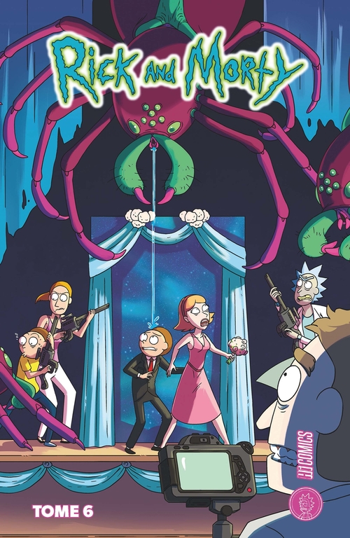 Couverture ebook de Rick & Morty, T6 : Rick & Morty T6, de Kyle Starks, C.j. Cannon, Ben Kg