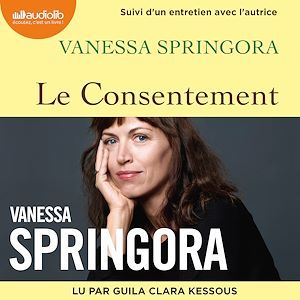 audiobook cover of Le Consentement, by Vanessa Springora