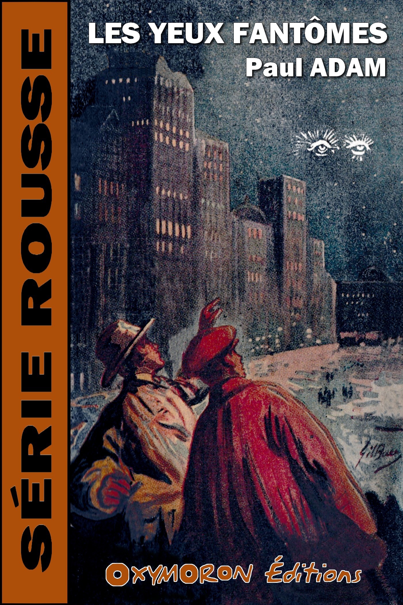 ebook cover of Les Yeux fantômes, by Pierre Adam