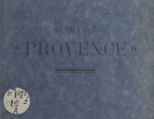 Couverture ebook de Le livre d'or du cuirassé "Provence", de Pierre Le Conte