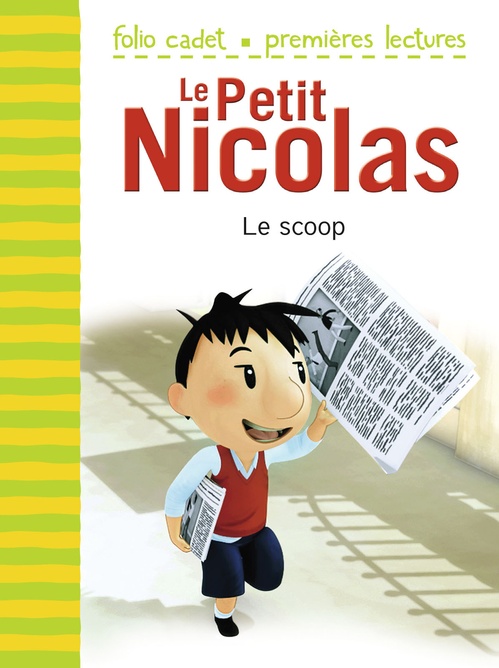 Couverture ebook de Le Petit Nicolas (Tome 5) - Le scoop, de Emmanuelle Lepetit