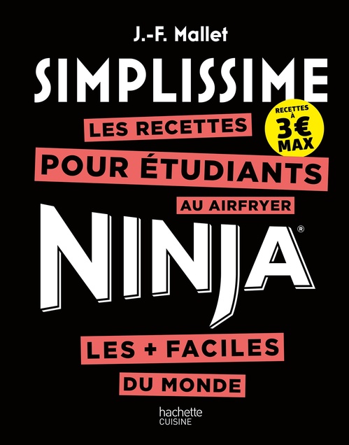 ebook cover of Simplissime Air fryer Ninja Etudiants, by Jean-François Mallet
