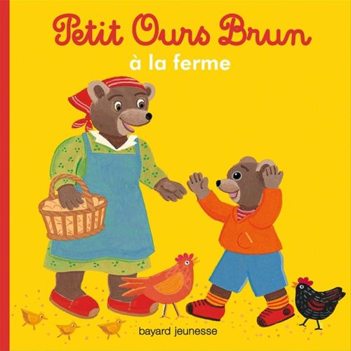 Couverture ebook de Petit Ours Brun à la ferme, de Danièle Bour