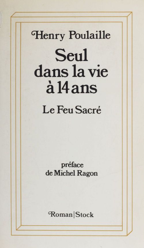 ebook cover of Seul dans la vie à quatorze ans (1), by Henry Poulaille