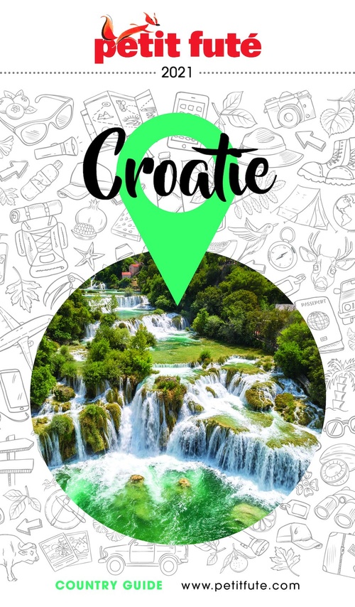 Couverture ebook de CROATIE 2021 Petit Futé, de Collectif petit futé